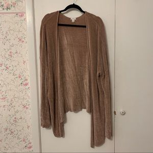 Chenille oversized Cardigan